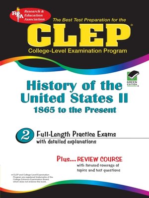 cover image of CLEP History of the United States II